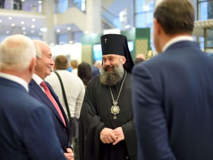 Архиепископ Тихон принял участие в мероприятиях, посвященных 100-летию Адыгеи, Кабардино-Балкарии и Карачаево-Черкесии, проходивших в Москве