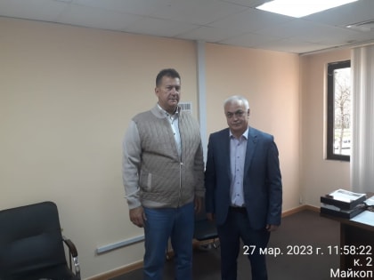 Встреча с Президентом Астраханской ТПП Станиславом Синченко