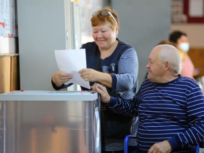 Жители Адыгеи продолжают приходить на избирательные участки