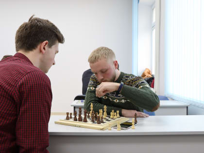 Шахматный матч в МГТУ!