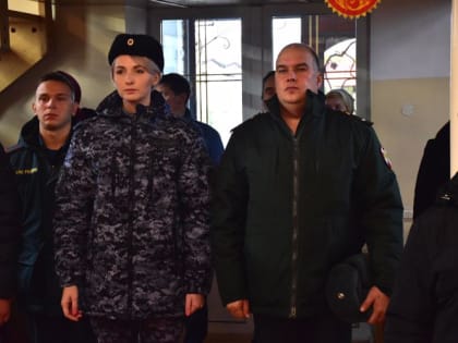 В Адыгее росгвардейцы почтили память святого благоверного князя Александра Невского