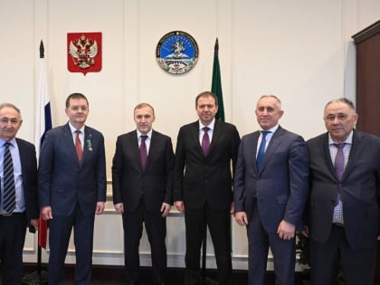 Глава Адыгеи обсудил сотрудничество в сфере высшего образования с ректором КубГАУ