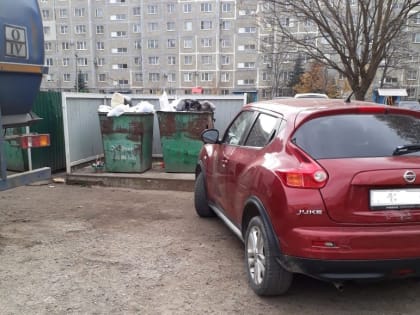 Регоператор просит не блокировать подъезд к мусорным контейнерам