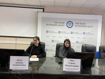 В УФНС России по Республике Адыгея провели вебинар с налогоплательщиками