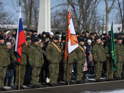 За патриотизм и верность воинскому долгу!