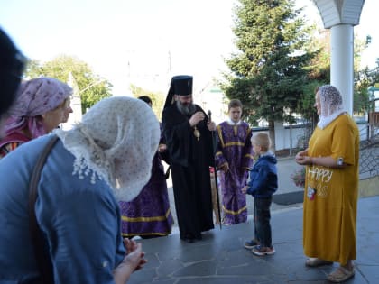 Богослужение в праздник Воздвижения Честного и Животворящего Креста Господня