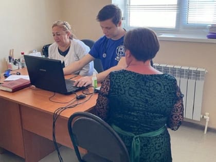 Волонтеры-медики МГТУ продолжают посещать населенные пункты