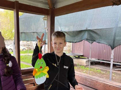 В храме архангела Михаила города Майкопа прошел мастер-класс по Пасхальной игрушке