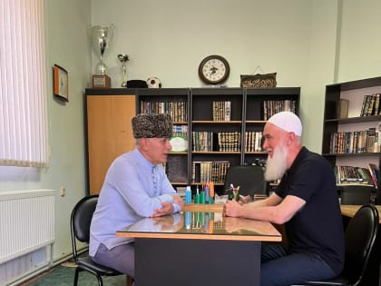 Муфтий Абхазии Тимур Дзыба посетил Майкоп