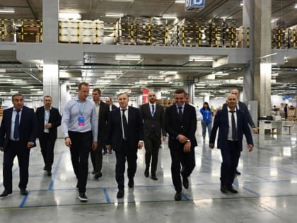 Глава Адыгеи принял участие в открытии логистического центра в Теучежском районе