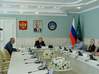 Адыгею посетила делегация Российского союза спортсменов