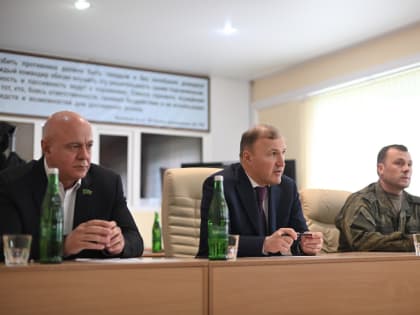 Эдуард Цеев принял участие во встрече Главы региона с военнослужащими – участниками СВО