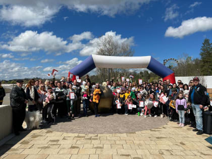 Акция «10 000 шагов к жизни» в столице Адыгеи объединила около 300 человек