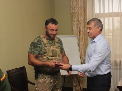 Указом Президента Российской Федерации младший сержант Мамедов Эльшан Маарифович награждён орденом «За заслуги перед Отечеством» II степени