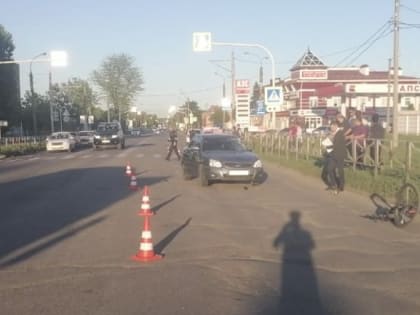 В Майкопе проводятся проверка по факту ДТП с участием велосипедиста