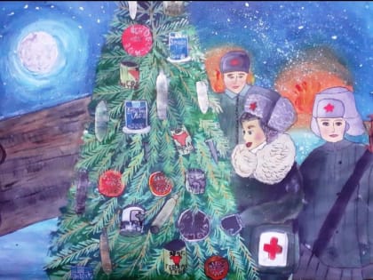 Школьница из Адыгеи вошла в список лучших Всероссийского конкурса открыток «Нарисуй «Елку Победы»