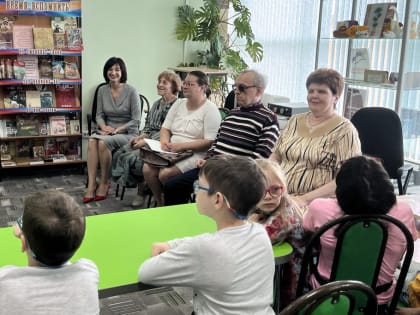 Наталья Широкова приняла участие в праздничном мероприятии для детей в республиканской специальной библиотеке для слепых