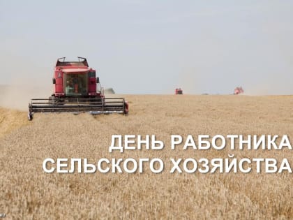 День работников сельского хозяйства и перерабатывающей промышленности