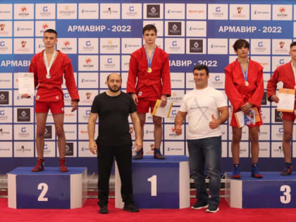 Самбист из Адыгеи привез золото с первенства России