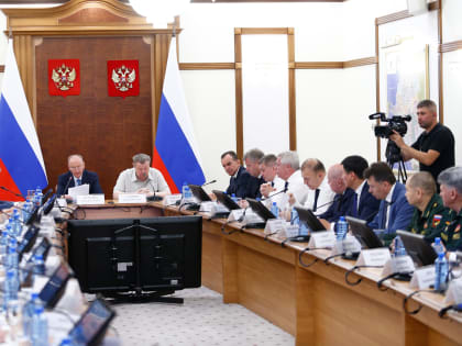 Глава Адыгеи принял участие в совещании под председательством секретаря Совбеза РФ