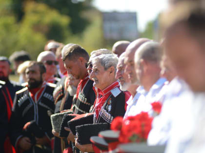В Адыгее почтили память казаков Майкопского казачьего отдела Кубанского войска