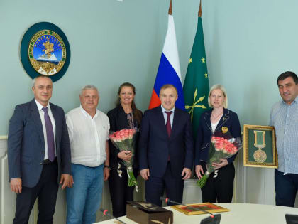 Адыгею посетила делегация Российского союза спортсменов