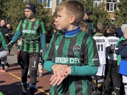В Майкопе детский футбольный фестиваль собрал более 200 участников