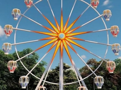 В сочинской  парке «Ривьера»  установят 25-метровое колесо обозрения