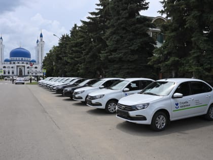 В Адыгее автопарк муниципальных поликлиник пополнили 13 новых автомобилей