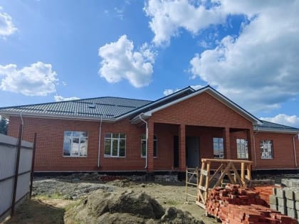 В Гавердовском продолжается строительство врачебной амбулатории