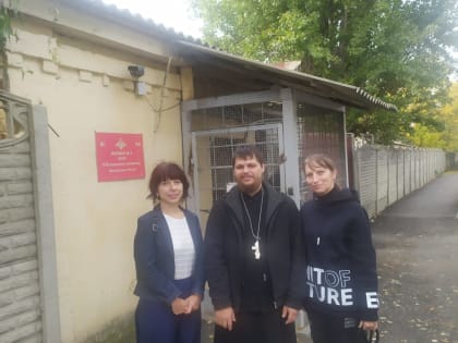 Прихожане Майкопа поддержали раненных военнослужащих