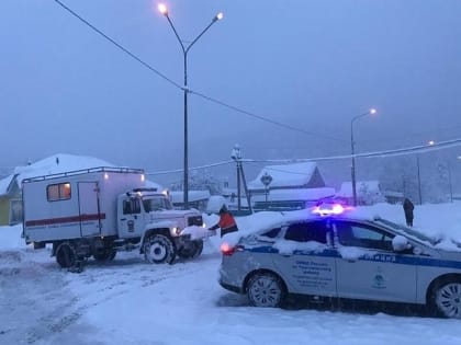 На Шаумянском перевале в Туапсинском районе развернуты пункты обогрева