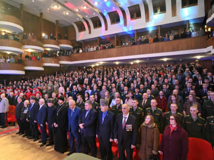 Росгвардейцы в Адыгее приняли участие в торжественных мероприятиях