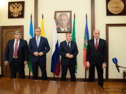 Главы Адыгеи, Карачаево-Черкесии, Кабардино-Балкарии и Ставрополья подписали соглашение о сотрудничестве