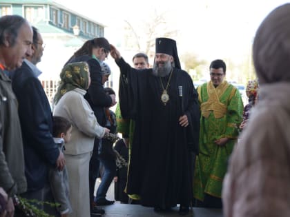 Богослужение в праздник Входа Господня в Иерусалим