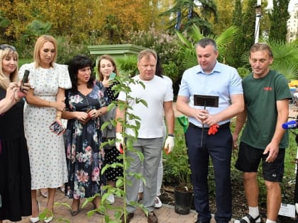 Игорь Бутман принял участие в открытии Розария в Сочи