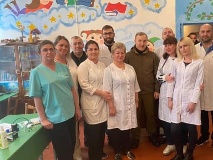 Бригада медиков из Адыгеи вернулась из командировки в Генический район Херсонской области