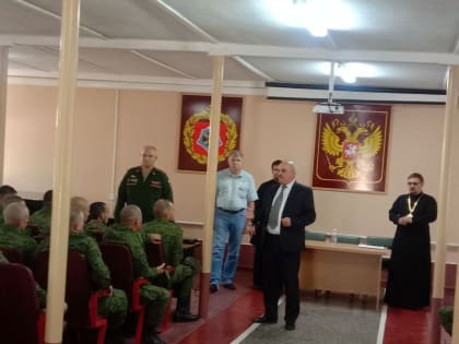 Священники Майкопской епархии совершили пастырское окормление мобилизованных