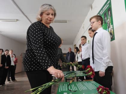 Две Парты Героев СВО открыли в школе № 17 в Майкопе