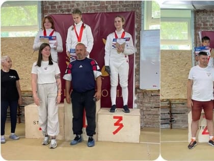 Спортсмены из Адыгеи победили в турнире по историческому и спортивному фехтованию