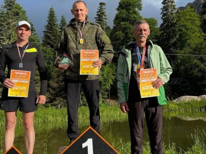 Спортсмен из Росгвардии победил в горном марафоне «Фишт-O-Run»