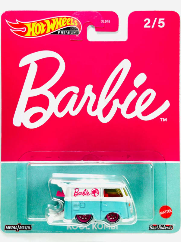 Carro Barbie KOOL KOMBI Hot Wheels Premium 2/5