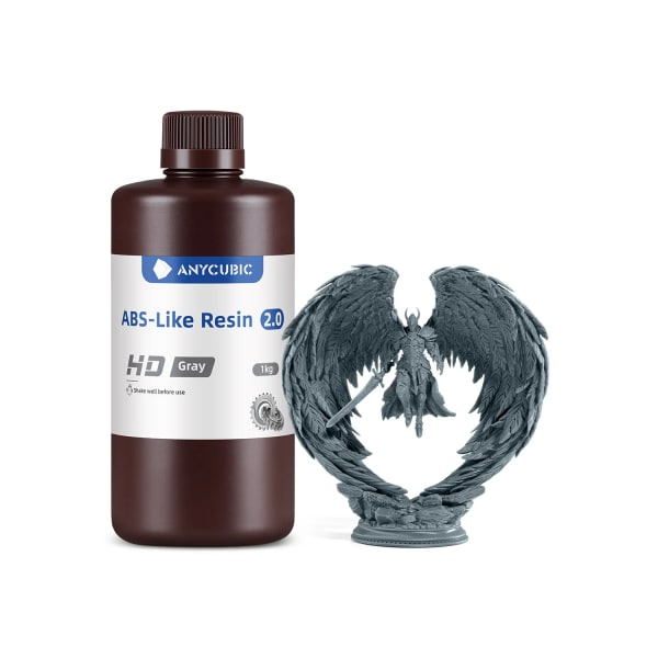 Resina ANYCUBIC ABS-Like 2.0 color Gris HD