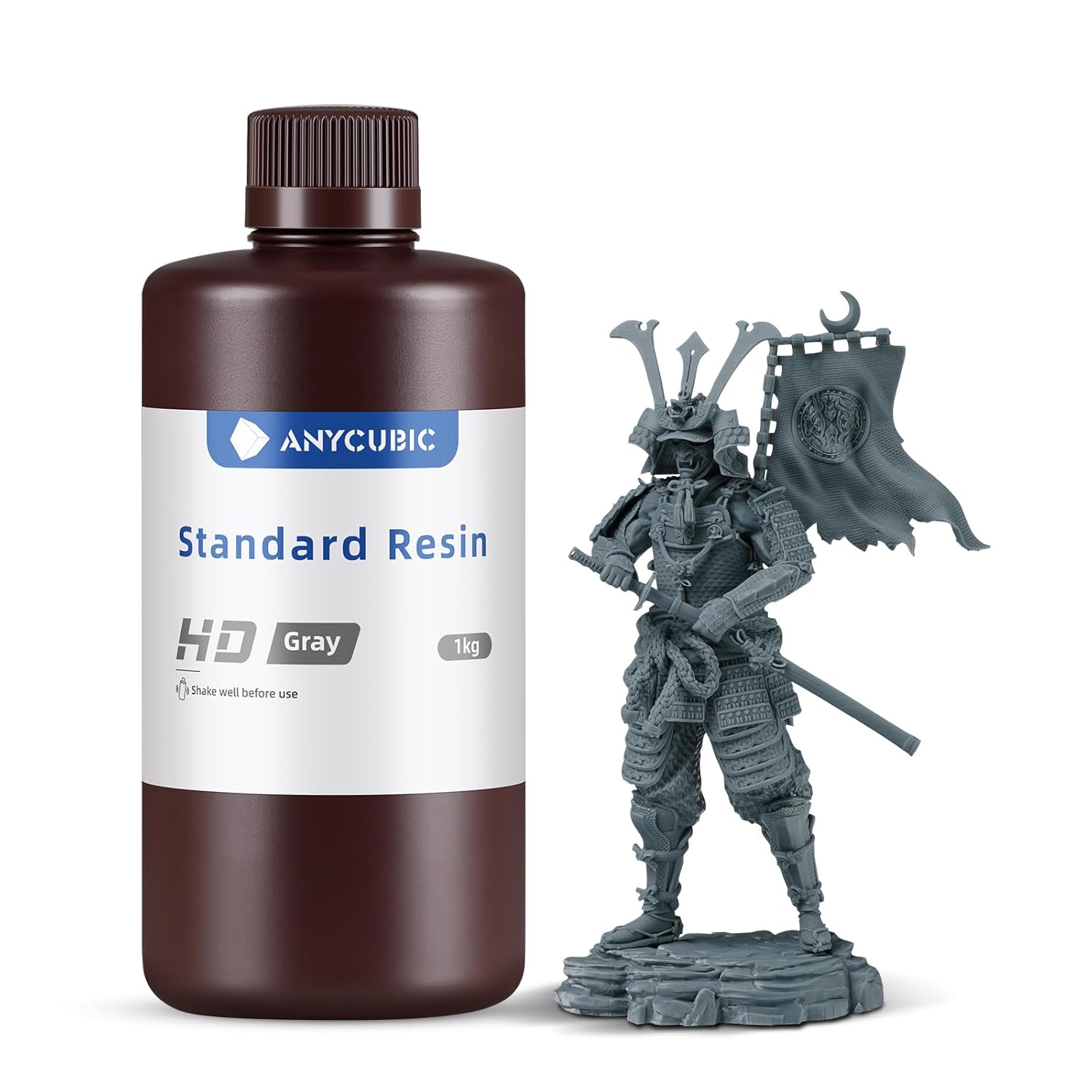 Producto: Resina ANYCUBIC estándar color Gris HD