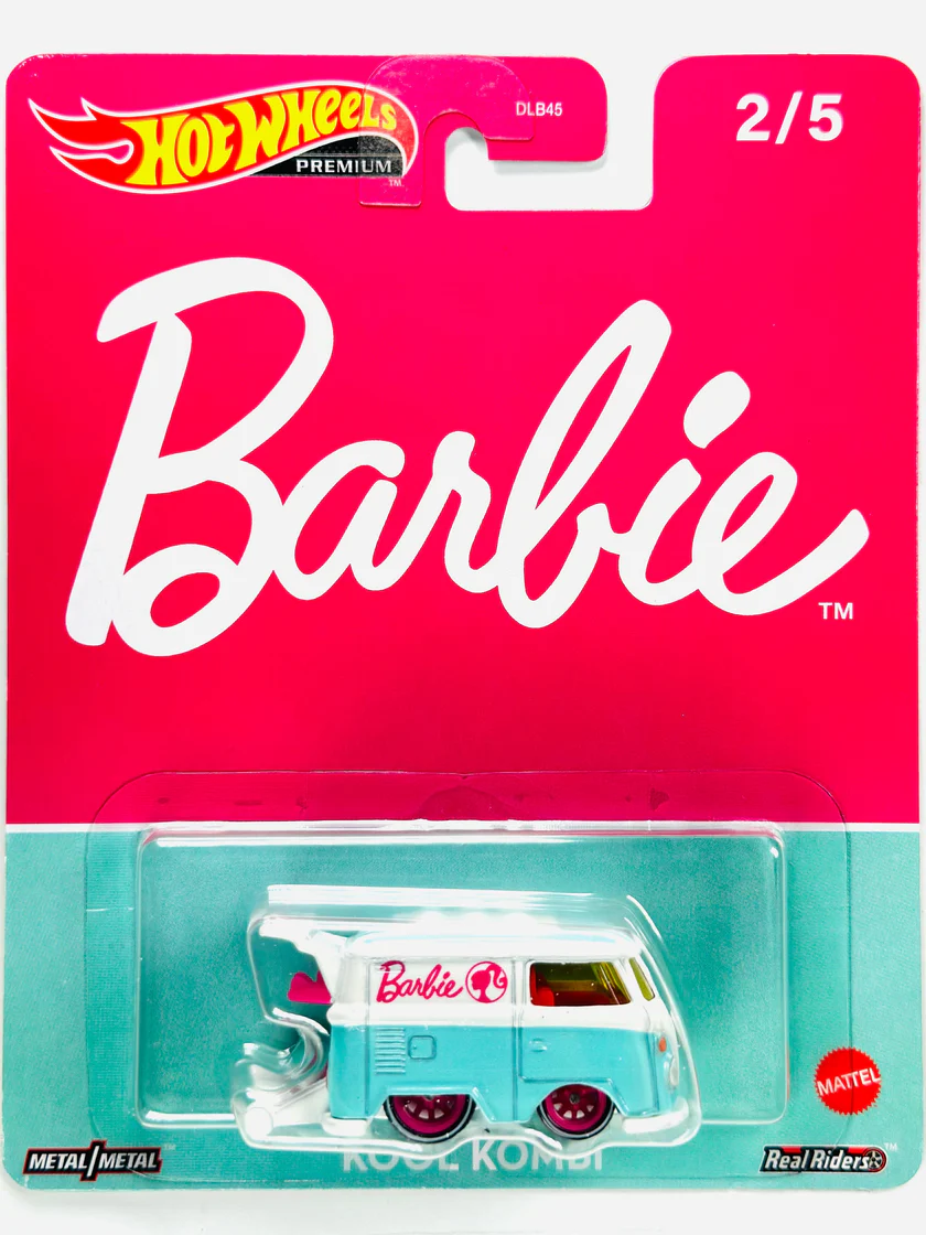 Carro Barbie KOOL KOMBI Hot Wheels Premium 2/5