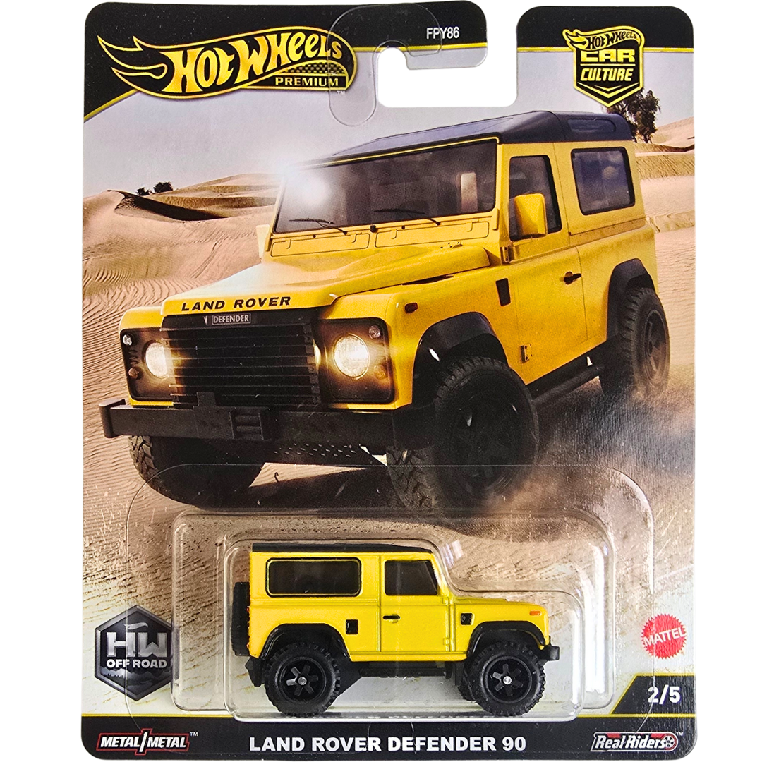 Hot Wheels Premium (HW Off Road) - Land Rover Defender 90