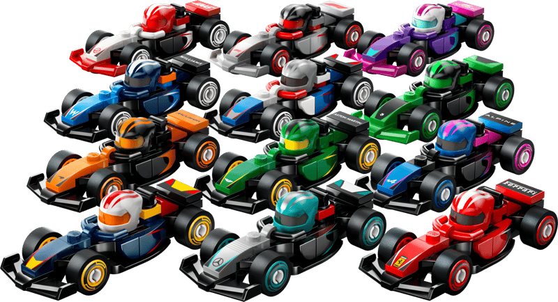 Coches LEGO de F1 Coleccionables
