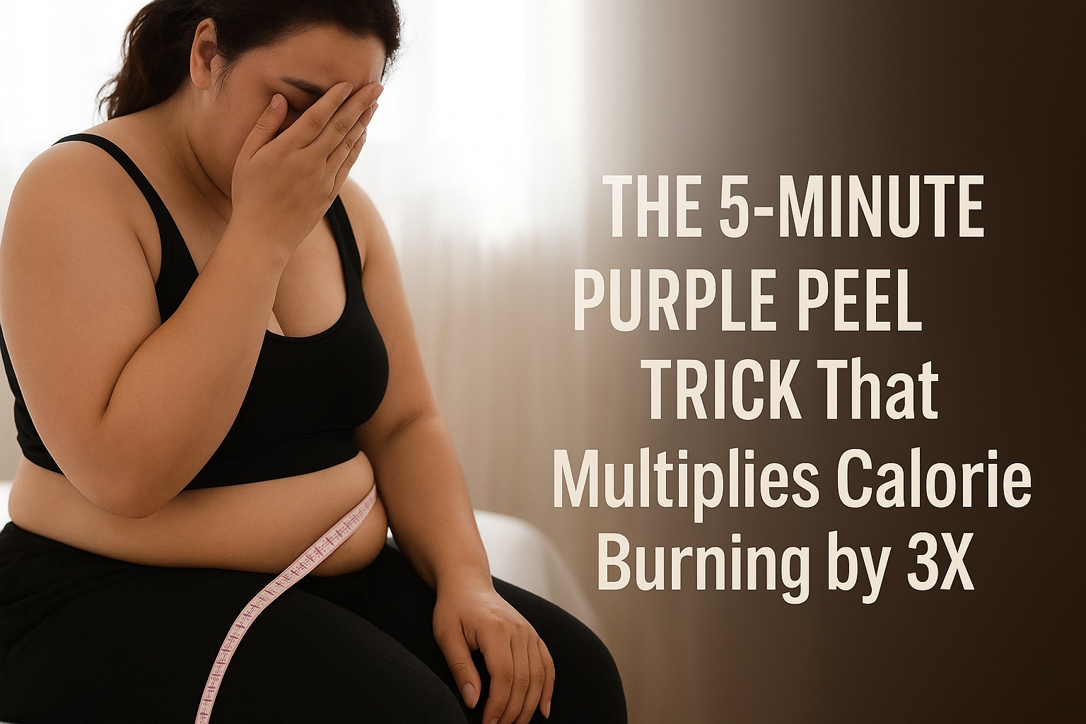 The 5-Minute Purple Peel Trick That Multiplies Calorie Burning by 3X