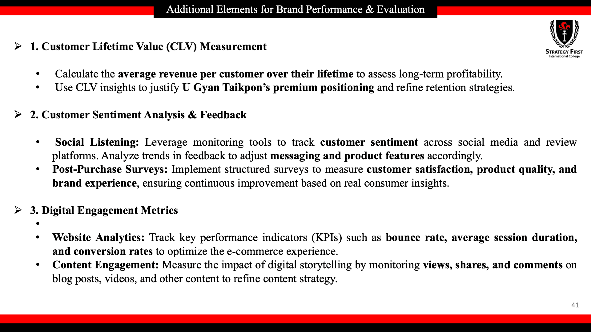 Measuring Success & Mitigating Risks in Brand Extension (U Gyan Taikpon Mock-up Plan) — Image 2 of 5