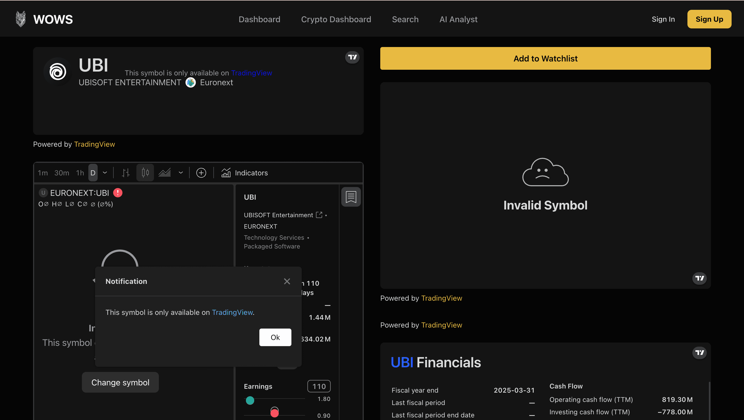 symbol not found errors on widgets.png